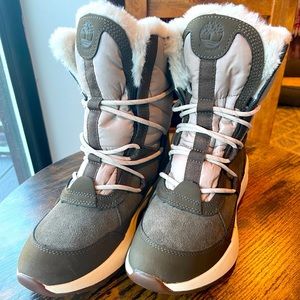 Timberland women winter boots genuine leather brand new